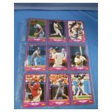 1988 Score baseball cards including Pat Tabler,