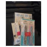 Finger nail files and tweezers. New