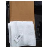 36 white washcloths. New