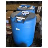 2- Plastic Barrels 15 Gallon Each