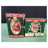 2 coca cola trim a tree collection Christmas