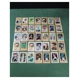 Topps baseball cards, Dykstra, Smith,  Smith,