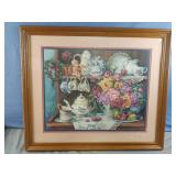 Vintage Home Interiors Framed Picture 26.5ï¿½ X