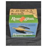 Remington 16 Guage #8 Game Loads (full box)