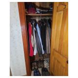 Contents of Closet- Jackets, Shoes & more