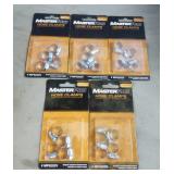 5/16"-5/8" Master Pro hose clamps. Unopened packs