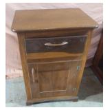 Wood microwave stand 22.5 x 31.5 x 17