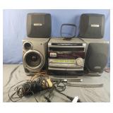 Philips Magnavox 3 CD rotary changer system - CD