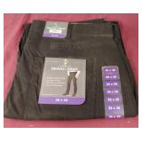 Denali Pant straight fit 36 x 30. New. Black