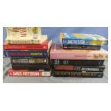 Books including Malcolm Nance, James Patterson,