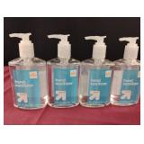 Hand sanitizer 4-8 fl. oz bottles