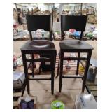 Bar stools. Seat is 29.5" tall. Set of 2