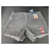 Gap size 14 charcoal corduroy shorts