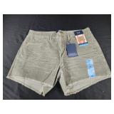 Gap size 10 olive corduroy shorts