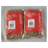 2- 1lb Packs of Rubber Bands