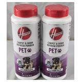 2 Hoover Carpet & Room Pet Powder