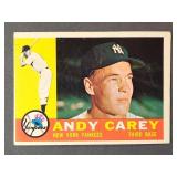 1960 Topps #196 Andy Carey