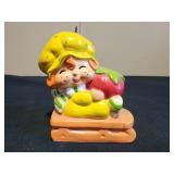 Vintage strawberry shortcake Christmas ornament