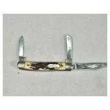 Uncle Henry 3-Blade Pocket Knife (Broken Tip)