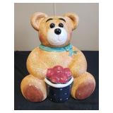 9.5" GKRO Ceramic Collectible Cookie Jar Brown