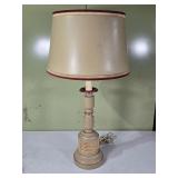 Vtg Metal MCM Lamp 27" tall