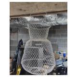 Collapsible Wire Mesh Fishing Basket