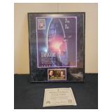 12x15 Star Trek Generations Plaque Two Captains