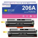 PANINK Compatible 206A Black Toner Cartridges wit