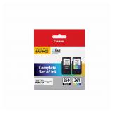 Canon PG260  CLI261 Genuine Ink Value Pack 2 Cart