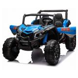 OTTORD Electric Kids Powered RideOns with LED Lig