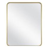 30 x 24 Rectangular Decorative Wall Mirror with R