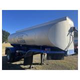 Potable Water Tanker - Single Axle