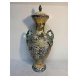 Handmade Ceramics Class Asian Theme Urn Vase