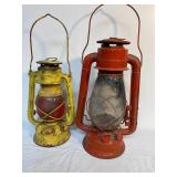 2 Vintage Lanterns