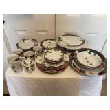 Tienshan Magnolia 4pc Dish Settings