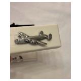 B-52 Fighter Plane Pewter Pin