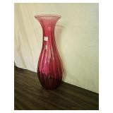 LARGE PILGRIM CRANBERRY GLASS