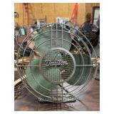 Vintage Dayton Green Blade Electric fan