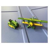 John Deere mini crawler & Barnstormer Plane toys