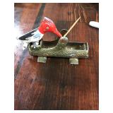 Vintage cast woodpecker toothpick holder