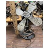 Vintage Handy Fan  cast base electric fan