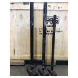 SLEDGEHAMMERS, 33LB, 22LB, 11LB, WELL USED COND.