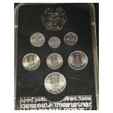 SET OF 7 ARMENIAN COINS