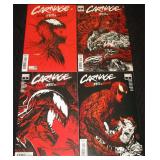 CARNAGE: BLACK, WHITE & BLOOD #1-4; 2021 LOT