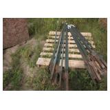 Steel T Posts Approx. (17) 6Ft-8Ft