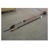 Power Pruner With Extension gas Starts & runs