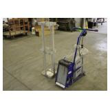 EZ Grout Machine & Metal Rack