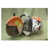 Stihl TS 360 12" Cement Saw Starts & Works