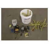 Pail Of Screws& Misc. Tools