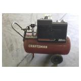 (1) Craftsman 20gal Electric Air Compressor